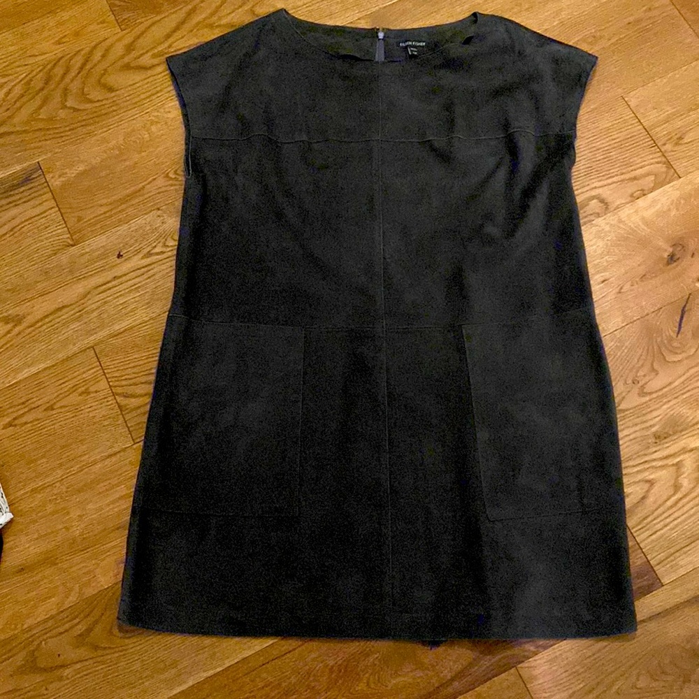 Eileen Fisher Suede Dress